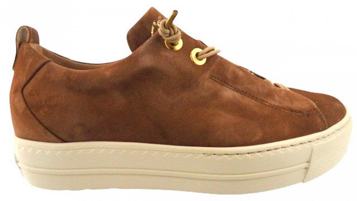 Paul Green Samtziege Nut Slipper Braun in Gr. 43 5017-459