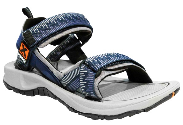 sandále Gobi pánske EVA/polyester/mikrovlákno modré mt 45