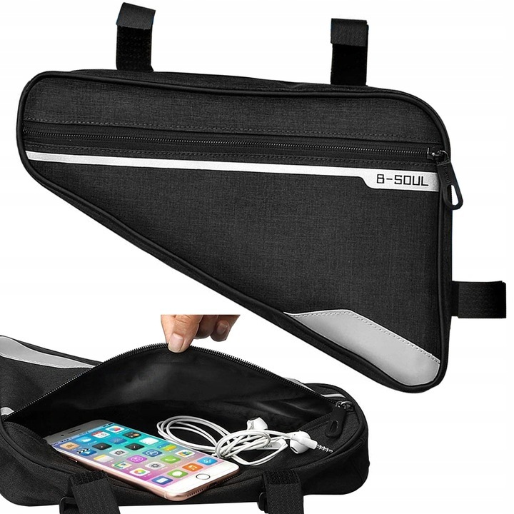 B-SOUL Fahrradtasche Dreieck  Rahmentasche fr Fahrrad
