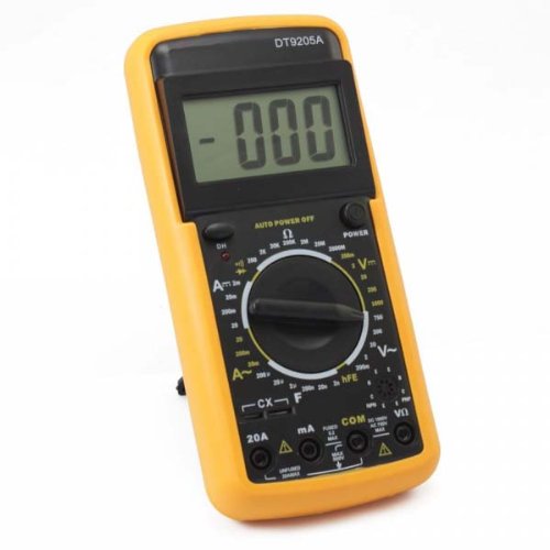 Digital Multimeter Messgerät LCD DT-9205A Voltmeter Werkzeug Universal Profi NEU 