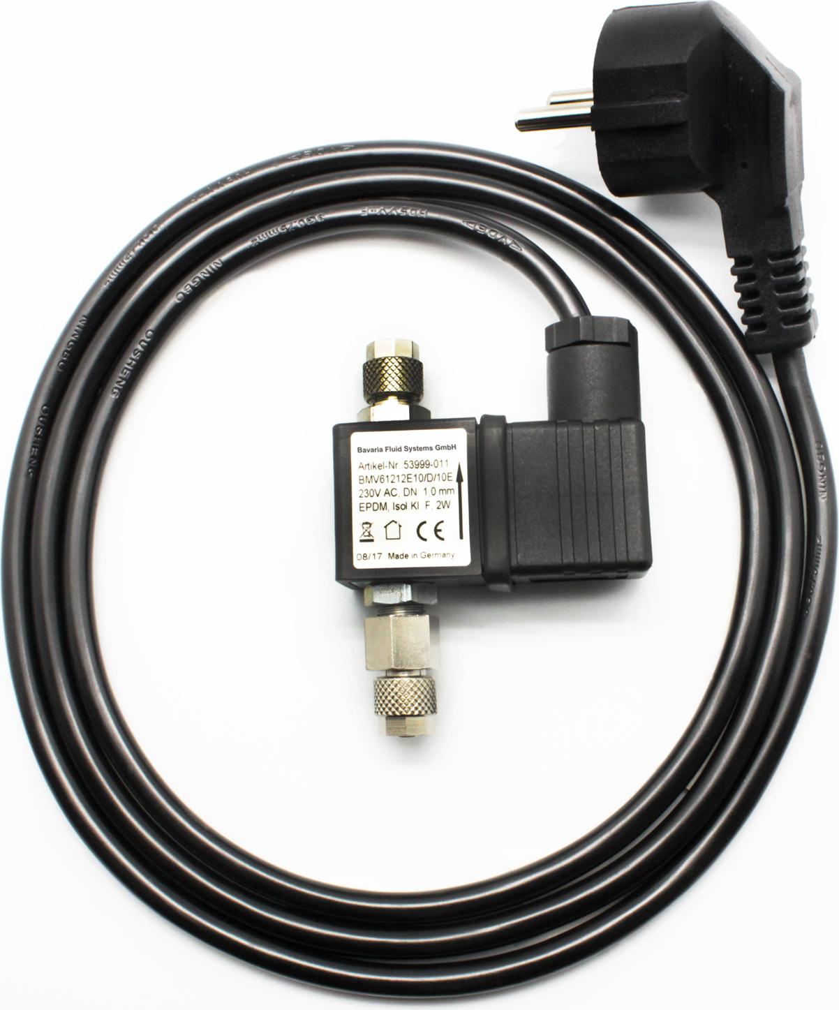 Bavaria Fluid Systems CO2-Magnetventil/Nachtabschaltung für Aquarien | Germany