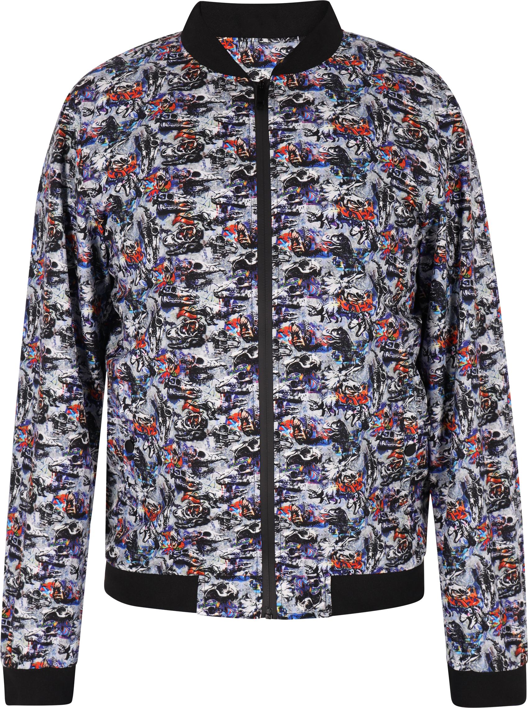 Tavite Blaue Herren Jacke mit regulärem Schnitt und praktischen Taschen, Größe S