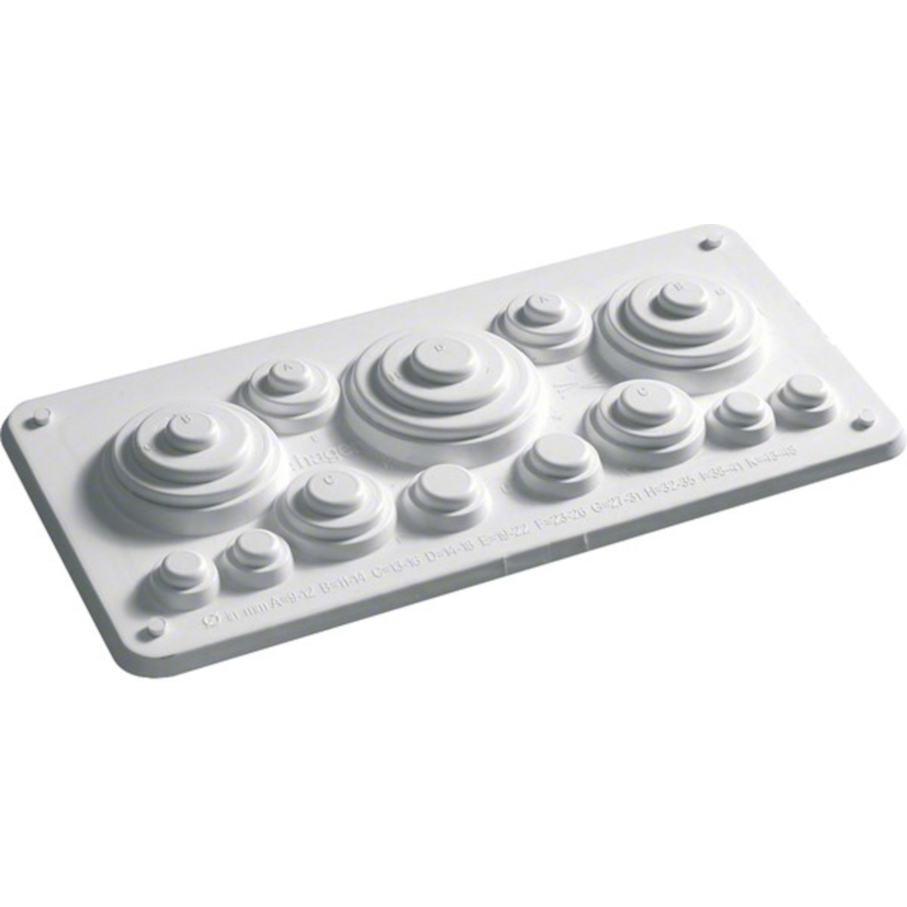 HAGER FZ425 Leitungseinfuehrung Z.-flansch IP44/54