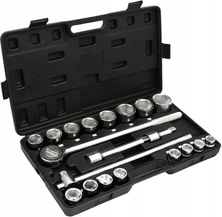 Irma Schlüssel In Der Kofferkasten Set 21 Teile 3/4" 6-Seitig 19-50 Mm