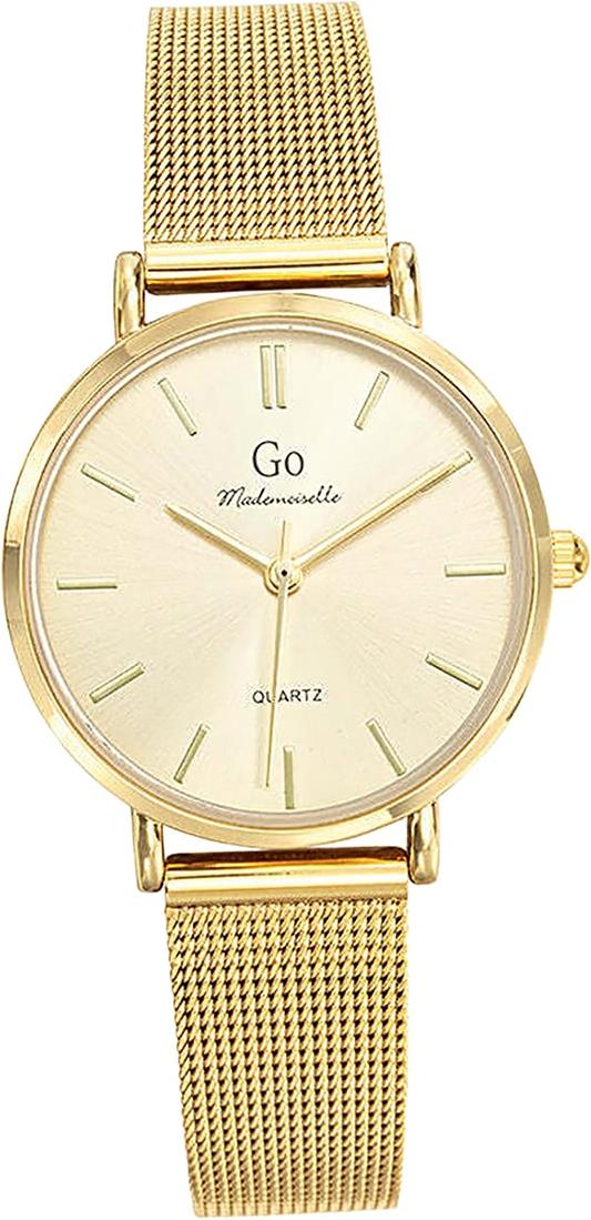 Len dámske náramkové hodinky Girl Only zlaté analógové Mademoiselle s náramkom z nehrdzavejúcej ocele D2UGO695430
