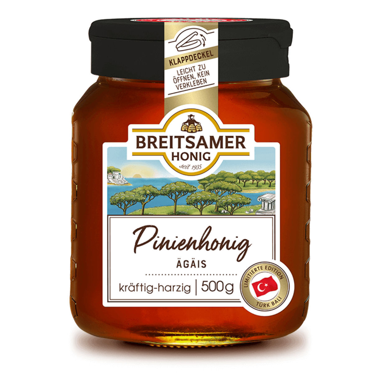 Breitsamer + Ulrich Breitsamer Pinienhonig aus der Ägais 500g 843677