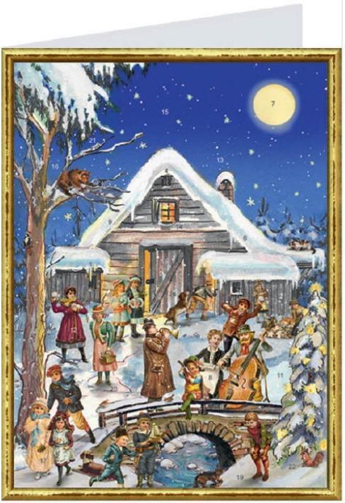 Mini adventný kalendár: Vianočná hudba s kontrabasom a trúbkou