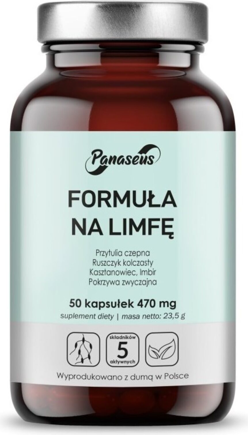PANASEUS LYMPH FORMULA Immunität des Lymphsystems 50 Kapseln BI8076