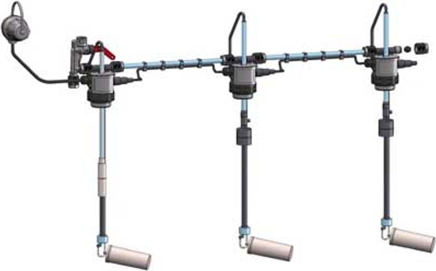 Dehoust Entnahme-Set für 3 Öl-Tanks nicht kommunizierend 72520