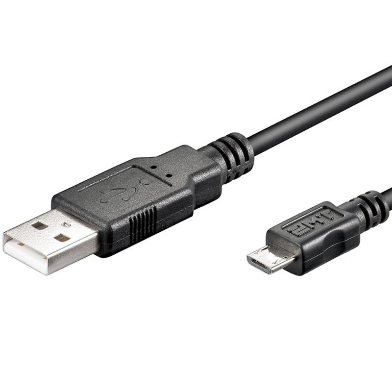 Kábel USB 2.0 Hi-Speed 60 cm od konektora A po konektor USB Micro B
