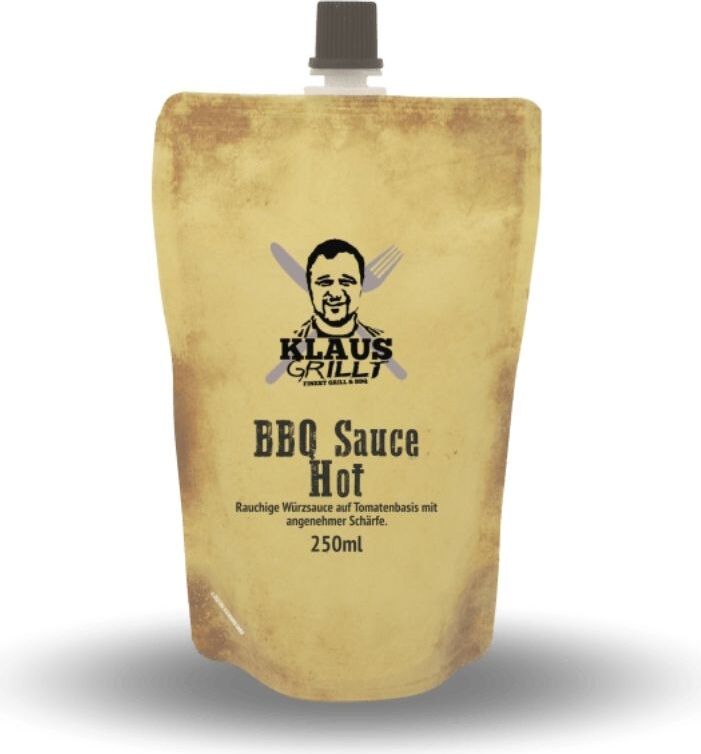 Klaus Grillt BBQ Sauce Hot 250ml Beutel Kaufland.de