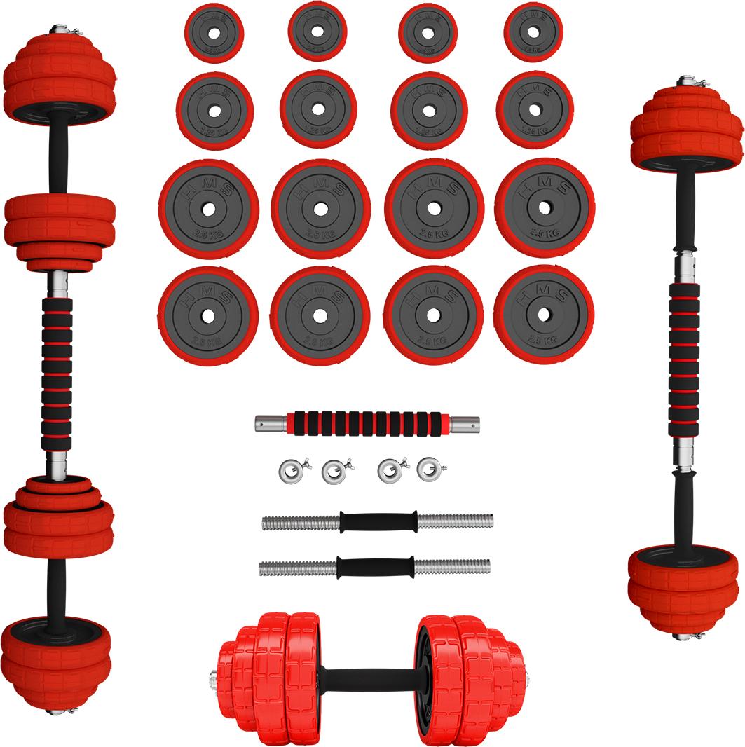 SGGX30 Hantelset - Langhantel 30KG HMS