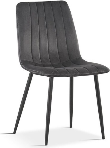 Meublorama RU-WILLIS-9660-3*1C/4KG, Samt, Grau, 550 mm, 450 mm, 860 mm, 5 kg