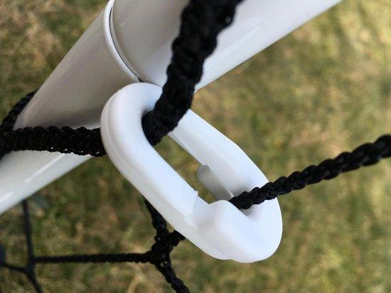 OEM UV-behandelte Kunststoff Clips für Sportnetze und Fußballtore - Set aus 300 Stücken in Weiß 2026