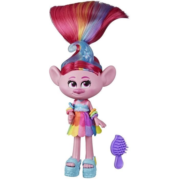 Hasbro DreamWorks The Trolls 2 Welttournee - Deluxe Poppy Fashion Doll HAS5010993632923