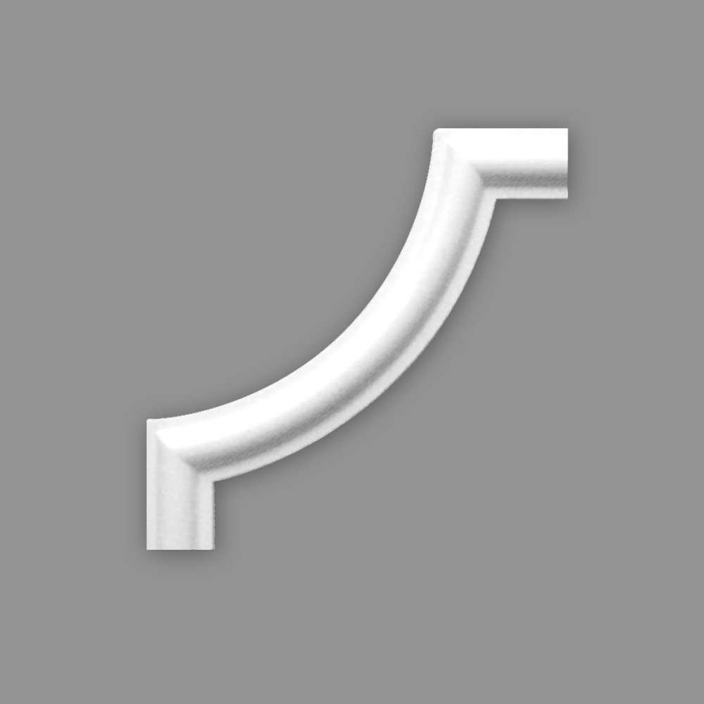 Sachex HOMESTAR Zierleiste Viertelbogen BI 20 (4 Stück), zu Zierleiste I 20, 16220