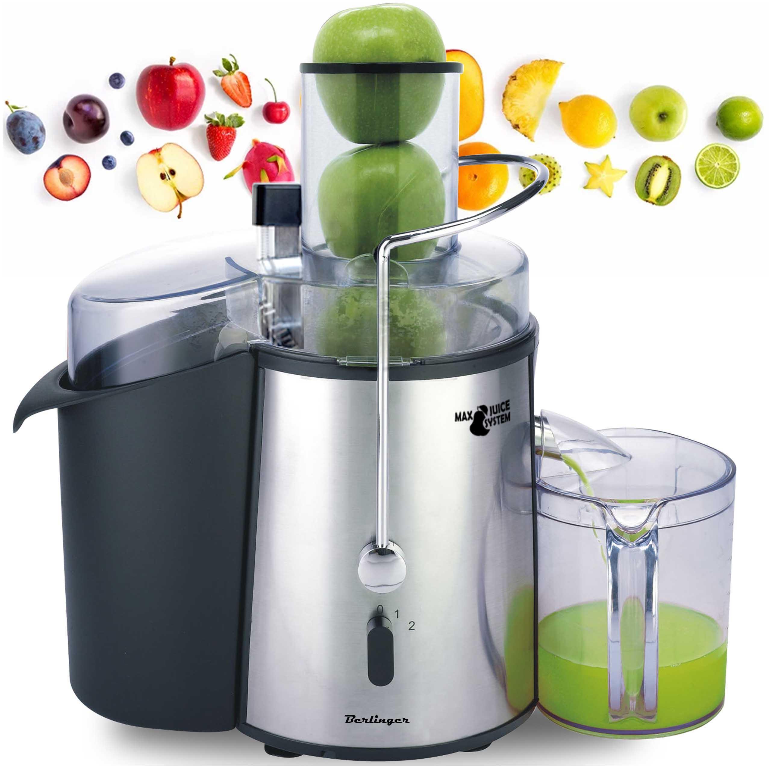 Berlinger Entsafter 1450W | Saftpresse – Zentrifugalentsafter | hohe Leistung | große Einf sokowirowka-1450