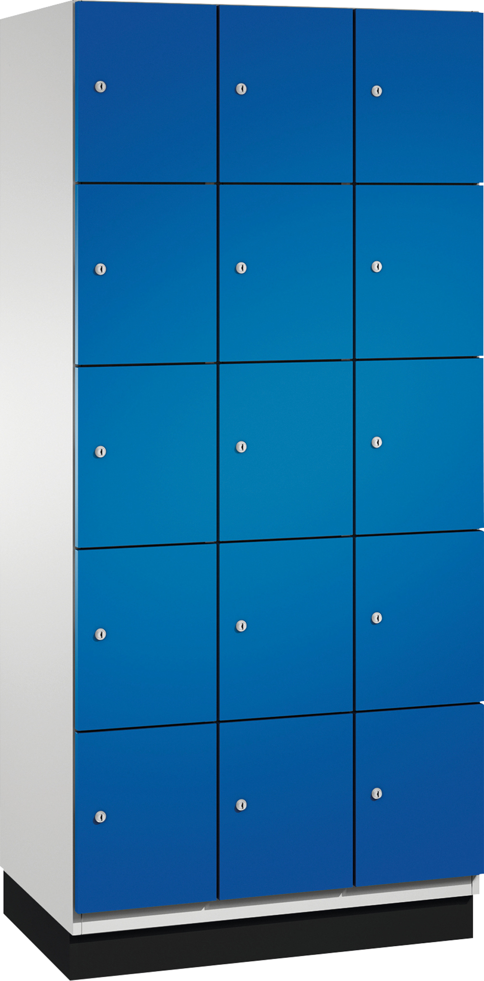 C+P Möbelsysteme C+P Fächerschrank 4510430S10012 Sockel 15Fächer B900mm lgr/ebl