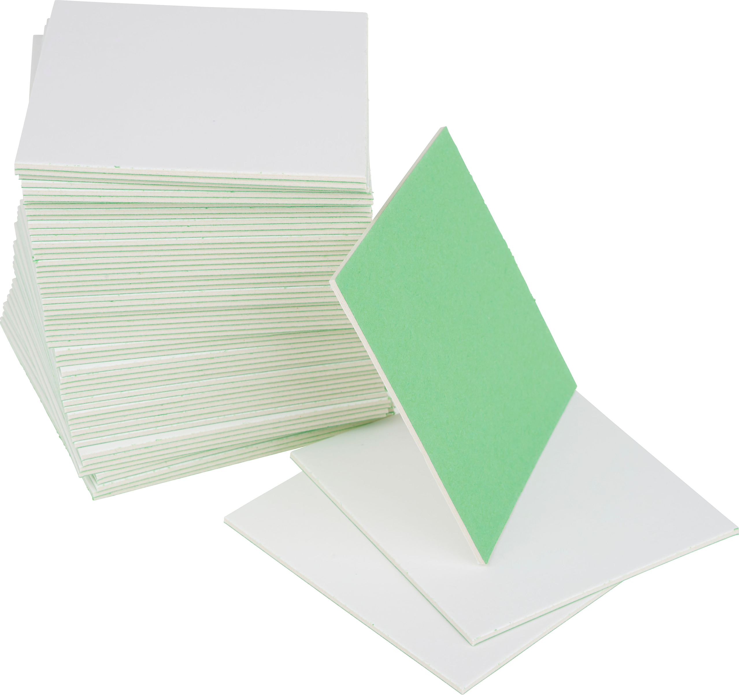 VBS Blanko Legekarten, 6 x 6 cm, 60 Stk.