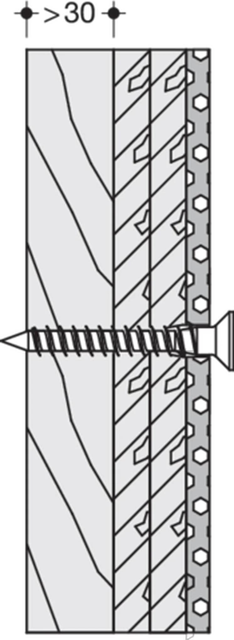 HEWI BM Stützgriffe/Sitz, 2 Bef-P., Leichtbauwand mit Schichtholzplatte BM12.2