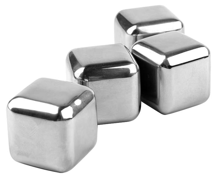 Dripio Eiswürfel aus Edelstahl, 4er-Set, wiederverwendbar