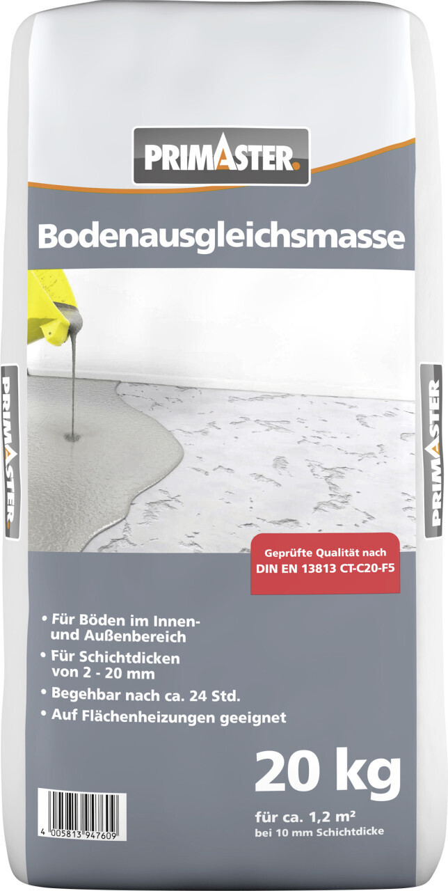 Primaster Bodenausgleichsmasse 20 kg grau
