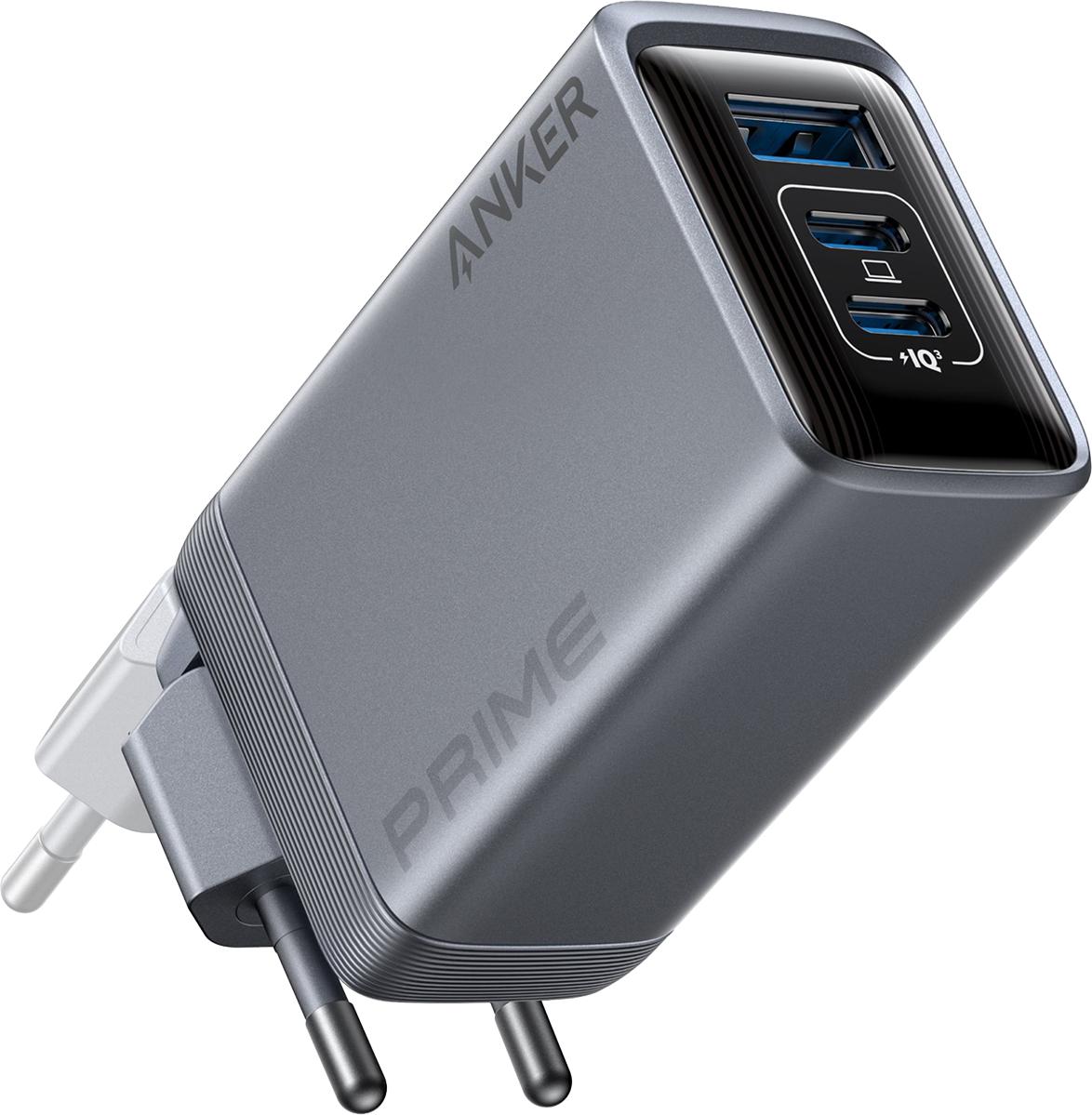 Anker Prime Charger, Ladegerät, ActiveShield 2.0, 100W, bis zu 3 Geräte aufladen A2688341