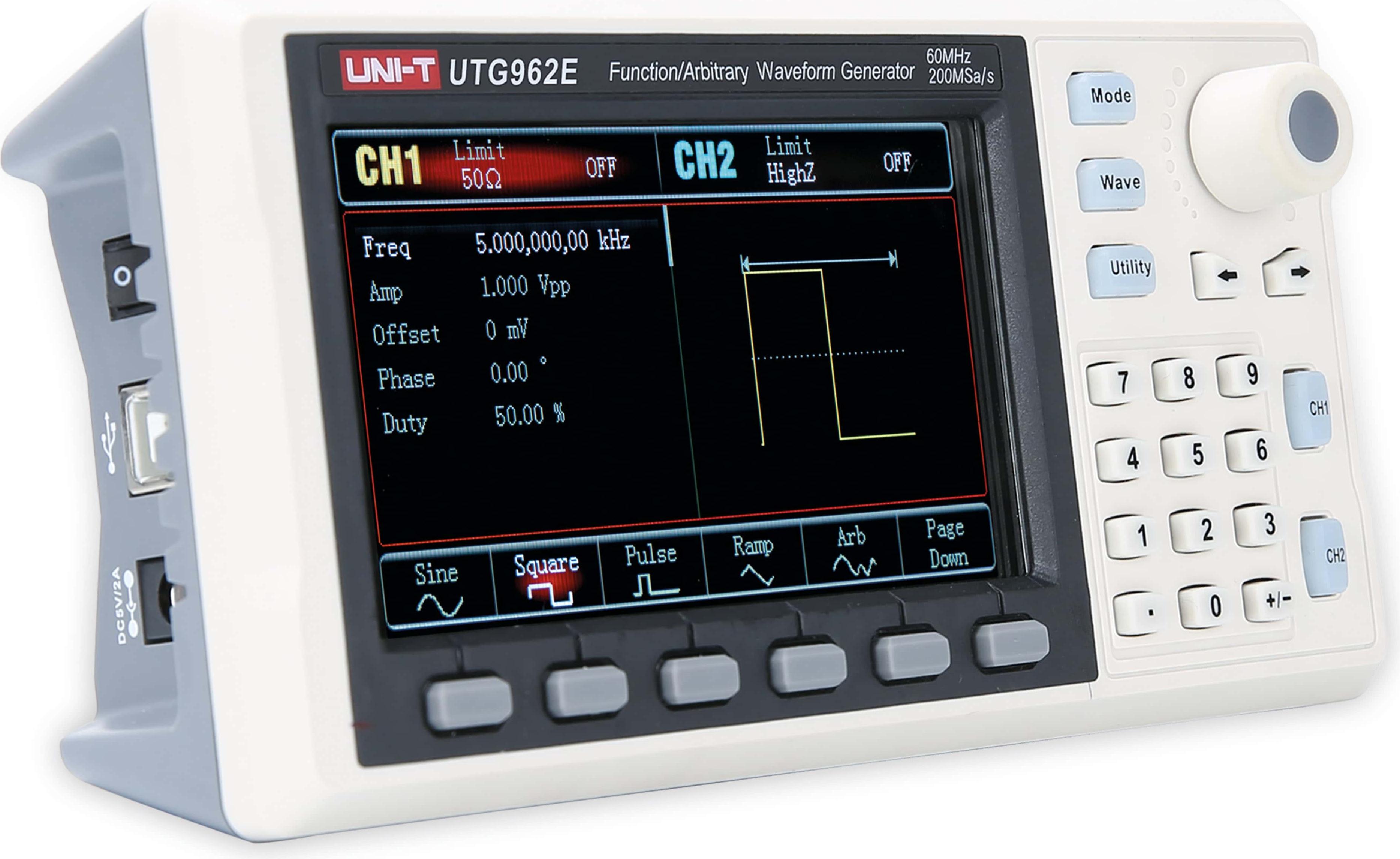 UNI-T Funktionsgenerator UTG962E, 60 MHz