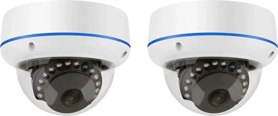 Bezpečnostná kamera, vysoké rozlíšenie 5MP, inteligentné IR nočné videnie, 2ks 5MP KAMERA A