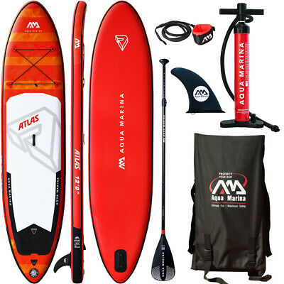 AQUA MARINA MONSTER ATLAS SUP Stand Up Paddle Surf Board 366cm Pádlo ISUP 2019