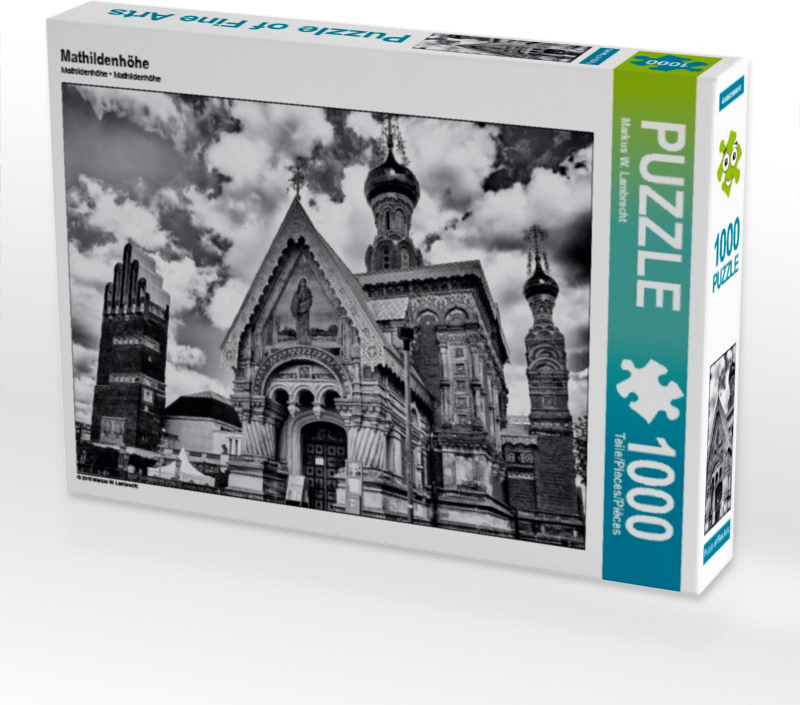 Calvendo Mathildenhöhe 1000 Teile Puzzle quer 640x480mm, W. Lambrecht Markus; 7347592