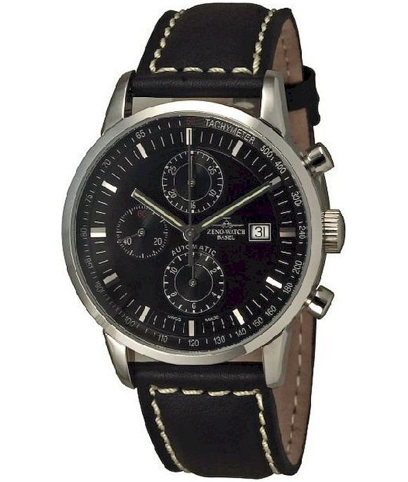 Zeno-Watch - Náramkové hodinky - Pánske - Chrono - Magellano Retro Chrono - 6069TVDI-c1