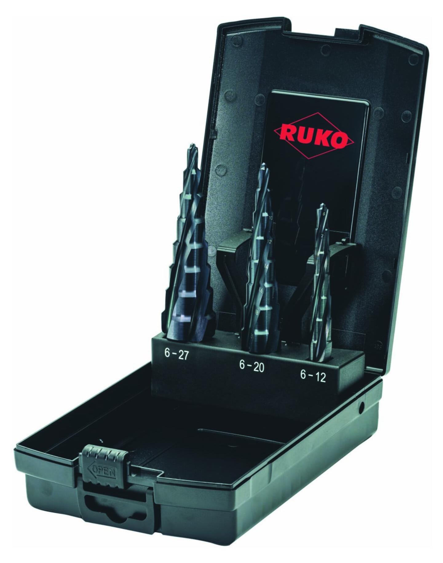 RUKO ULTIMATECUT Multidrill-Satz HSS RUnaTEC in Kunststoffkassette, HSS RUnaTEC 101087PRO