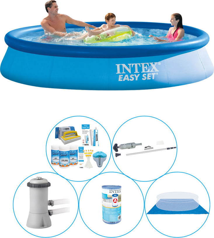 Bazén Super Deal - 6 kusov - Intex Easy Set Round 366x76 cm