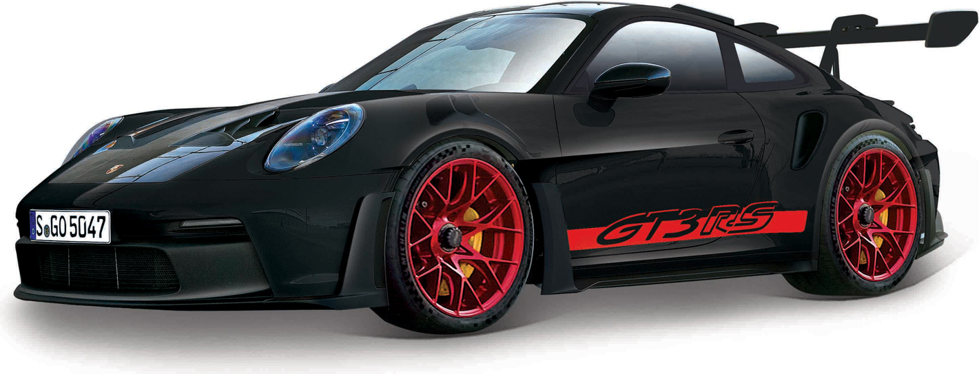 Porsche 911 GT3 RS 1/18 ブラック Porsche 911 GT3 RS 4.0 Black 1:18 - tantis.pl