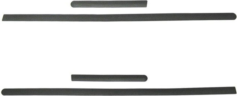 GOLDCAR Türleisten Seitenleisten LINKS + RECHTS für Opel Corsa C 3-Türer ab 2000-2006