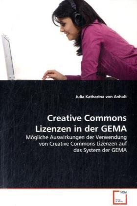 Sonstige Verlage von Anhalt, J: Creative Commons Lizenzen in der GEMA