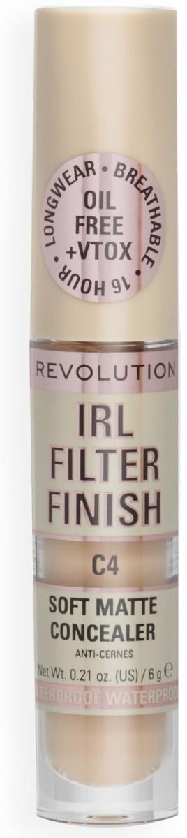 Revolution Flüssigkorrektor IRL Filter Finish (Concealer) 6 g - Farbton: C4