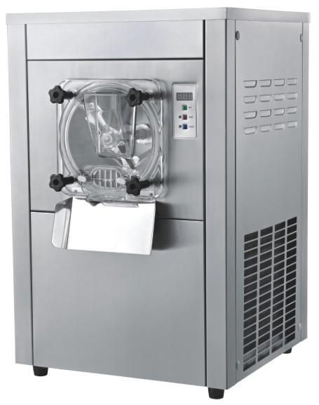 Gino Gelati Speiseeismaschine Gastro 25L 1600W Tischgerät Edelstahl GG-1600W-Asisi