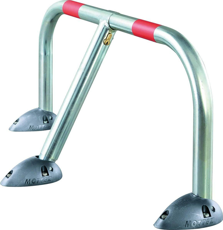 Mottez - Mottez Parkbügel, abklappbar, 94 cm