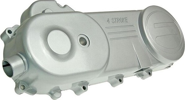 GY6 Variomatikdeckel , 12-13Zoll, Keilriemen 788mm, silber Baumarkt, Chinaroller, 4-Takter, Baotian, BT49QT, Rocky, Benzhou, City Star, Formular 2000, 3000, One, Retro YY50QT, Buffalo, Silver, Speedy, Tanco, TVZ, Warrior, Wind, ZX, Dotero, Epella, GMX, Ering, Red Wing, Silver Fox, Smart Rider, Sprint, Flex, Tech Fun, Hurrican, Topdrive, Topspeed, Huatian, HAT, Italjet Mini, Jack Eco GT, Speed JMSTAR, Accipiter, Breeze, Eagle, Falcon, Sunny, Z-Bike, Zeus, Jonway, Kymco, Agility, Agility City, MMC