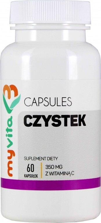 Biogo MyVita, Czystek + Witamina C, 60 kapsuek