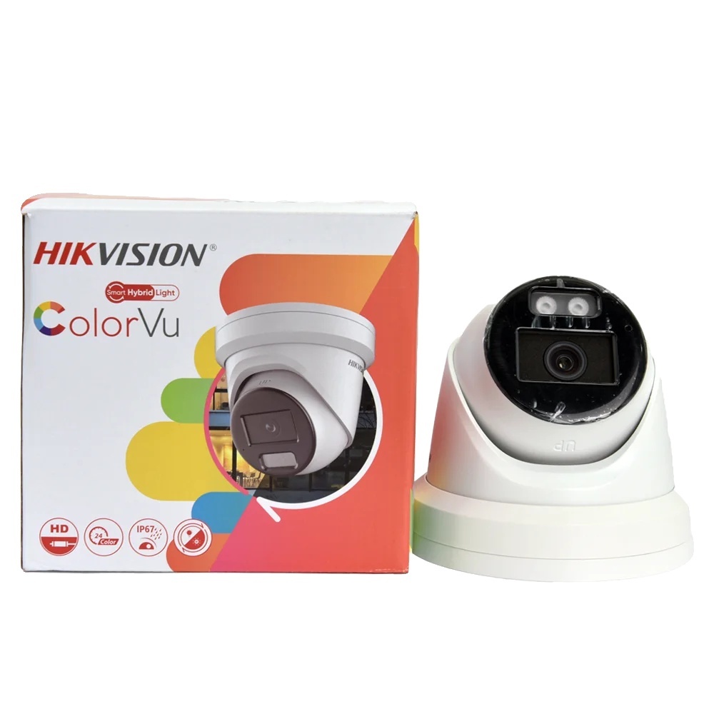 IP kamera Hikvision, rozlíšenie 8 MP, farebné nočné videnie, 8 MP biela, 2,8 mm