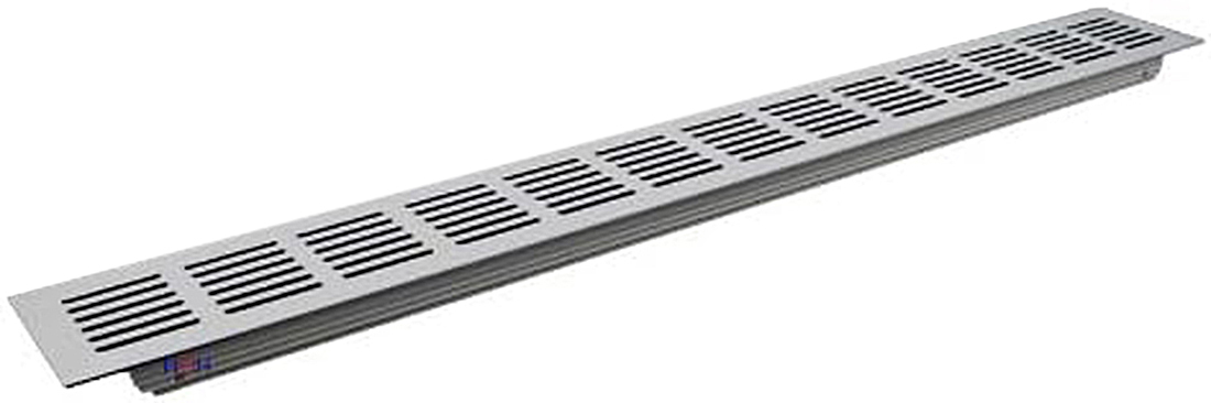 LG-6006 AA Lüftungsgitter Aus Aluminium - 600x60 Mm Für Türen, Bäder & Mehr