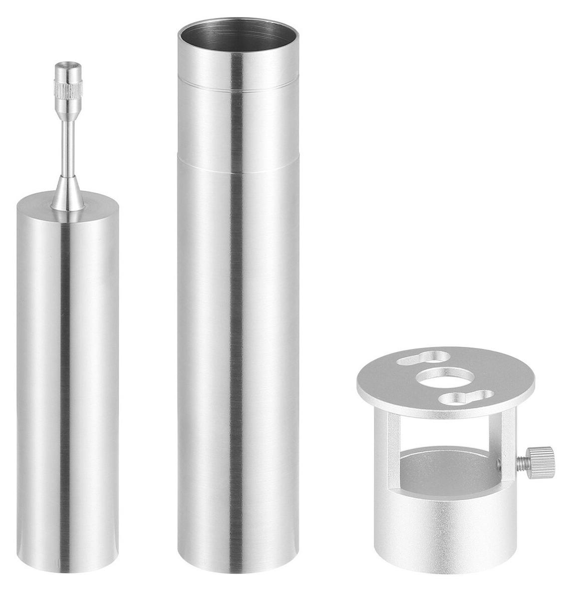 VEVOR Rotationsviskosimeter-Rotor, 1–80 cP, Viskosimeterspindel Nr. 0, Edelstahl, mit Aufbewahrungskoffer, für die digitalen Labor-Rotationsviskosimeter NDJ-5S, NDJ-8S, SNB-2T und LVDV-2T, für niedrige Viskositäten