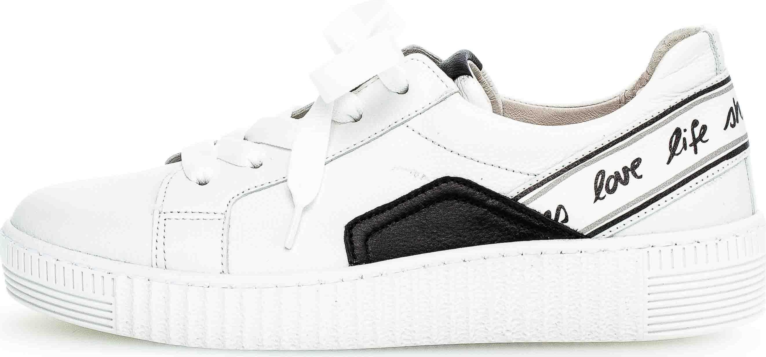 Gabor Jollys Sneaker in Oversizes White 43.331.21 Large Dámska obuv