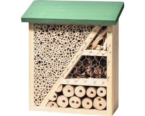 Insekten Insektenhotel dobar 190 x 70 mm grün holz
