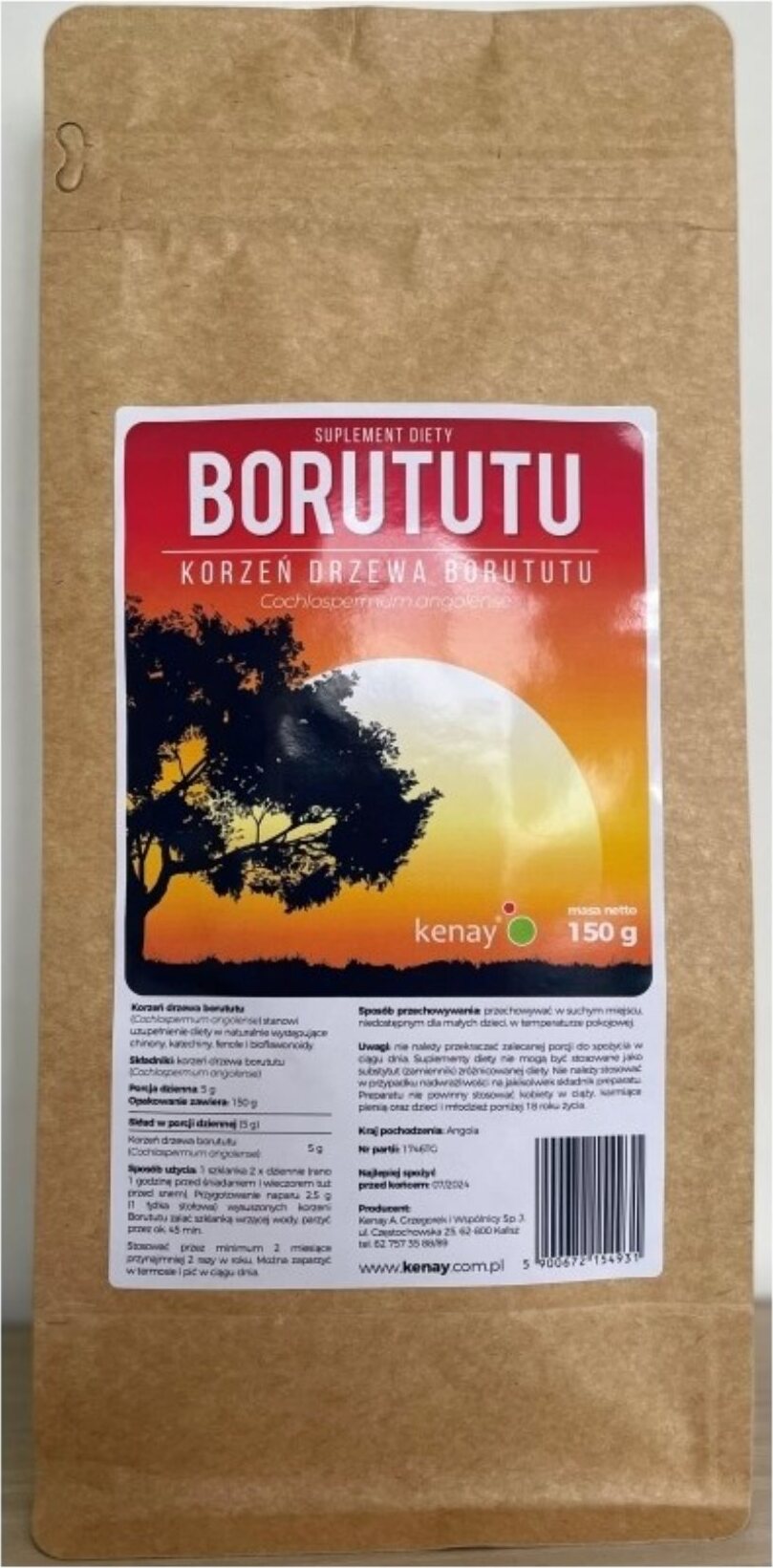 Borututu-Baumwurzel 150 g KenayAG 3232