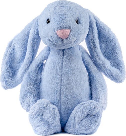 Miś Gustaw Gustaw Groß Kaninchen Figo (Blau, 160cm) - Plüsch Kuscheltier, Plüschkaninchen - XXL Kaninchen Tier, Plüsch Mega Gross Kaninchen Plüschtier Kinder