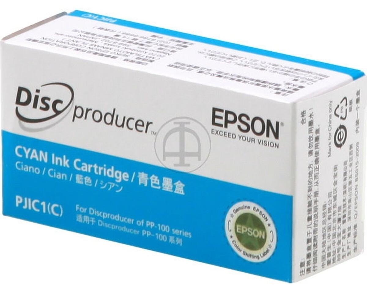 Epson Discproducer-Tintenpatrone, Cyan (MOQ=10), Cyan, 1 Stück(e) C13S020447